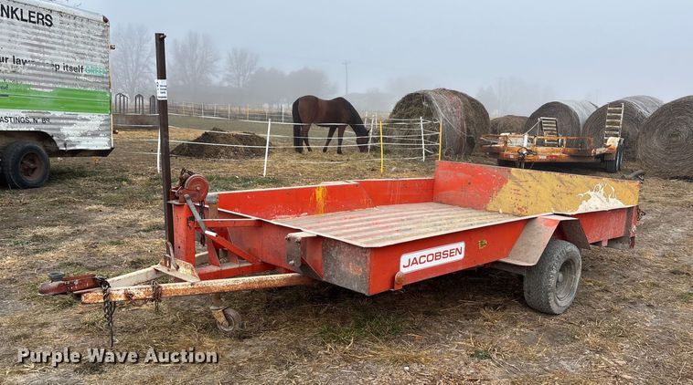 Jacobsen tilt deck utility trailer - DK0226