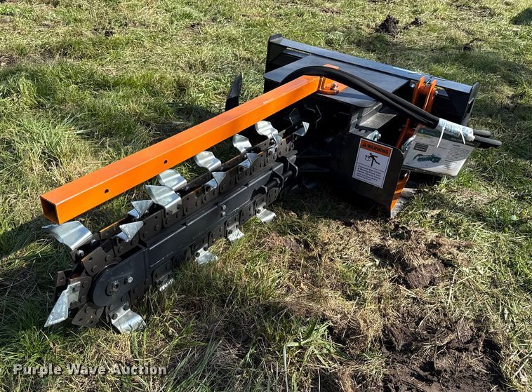 2025 Wolverine TCR-12-48H skid steer trencher - DY8395