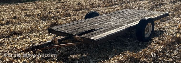 Shop built utility trailer - EA2038