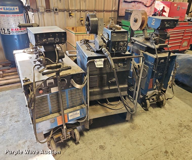 (3) Miller welders - EB8460