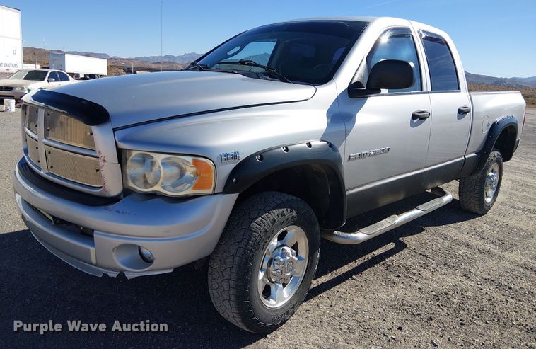 2003 Dodge Ram 2500 Quad Cab pickup truck - EC1314