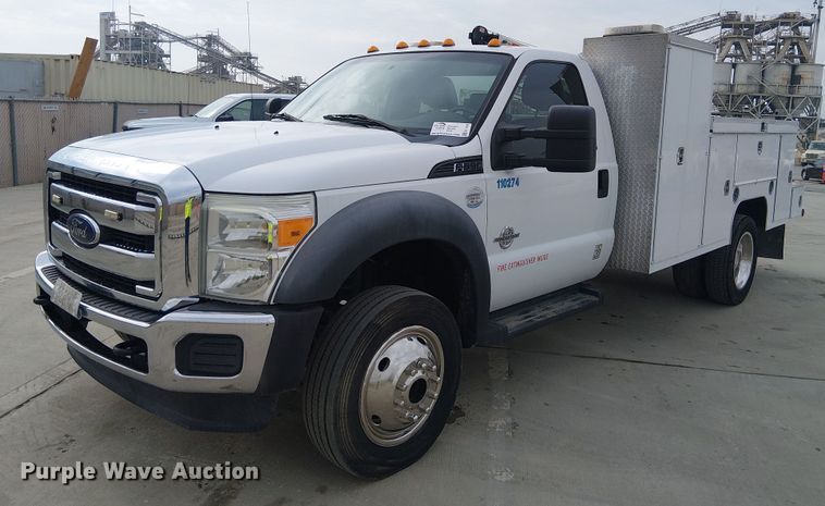 2012 Ford F550 Super Duty utility / service truck - EC1330