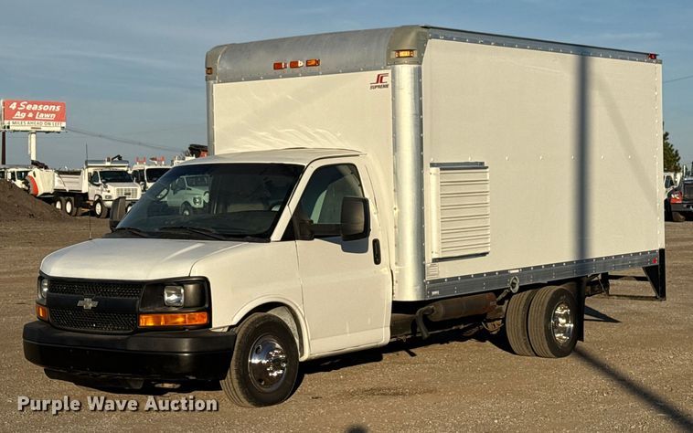 2012 Chevrolet Express box truck - EG1767