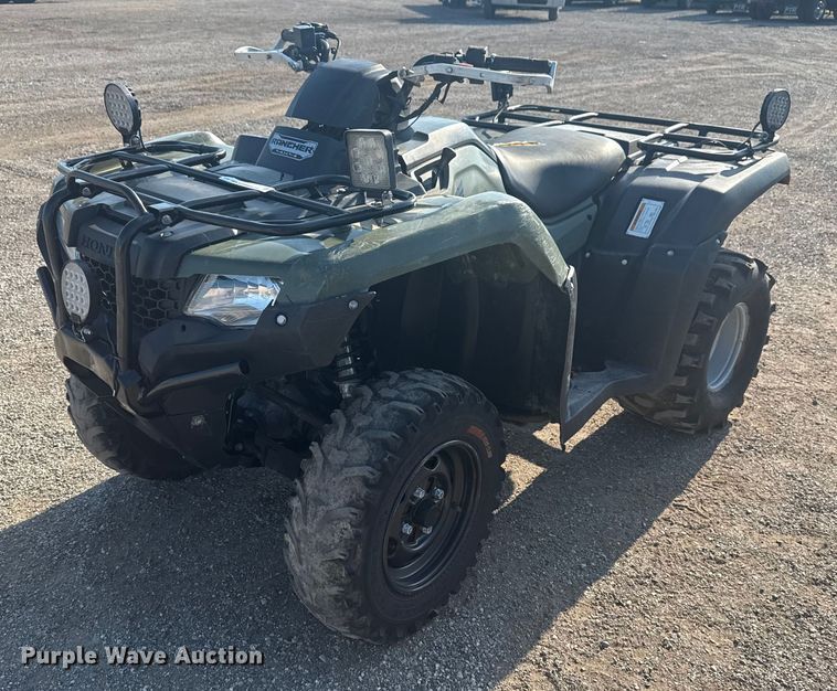 2018 Honda FourTrax Rancher ATV - EG6144