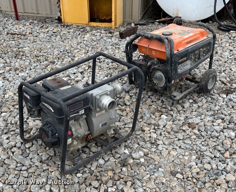Generator and pump - EN5841
