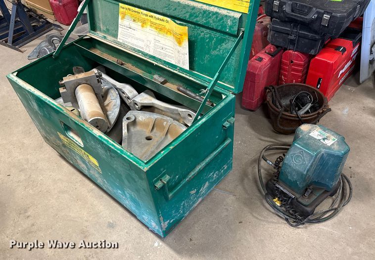 Greenlee 881 pipe bender - EP0974