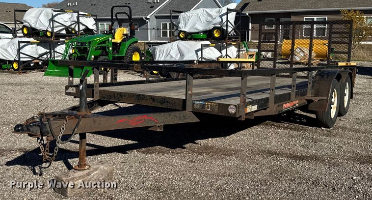 2021 Trailerman HT8218TUT utility trailer - ER0244