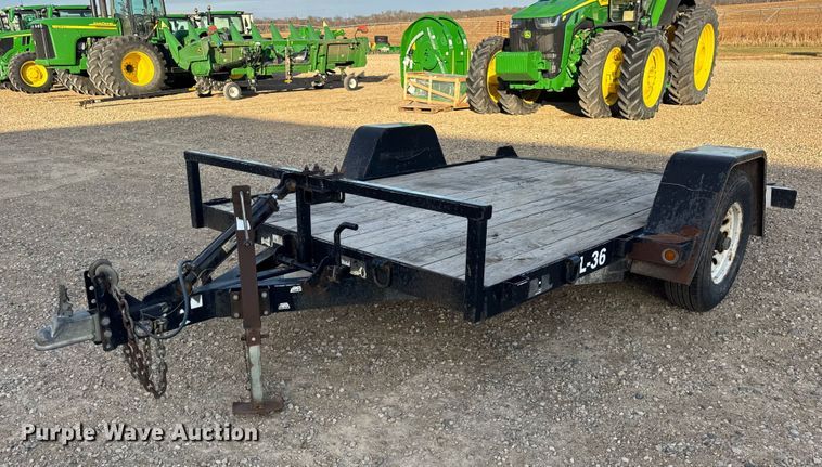 2015 B-B TRAILER tilt deck equipment trailer - ER0252