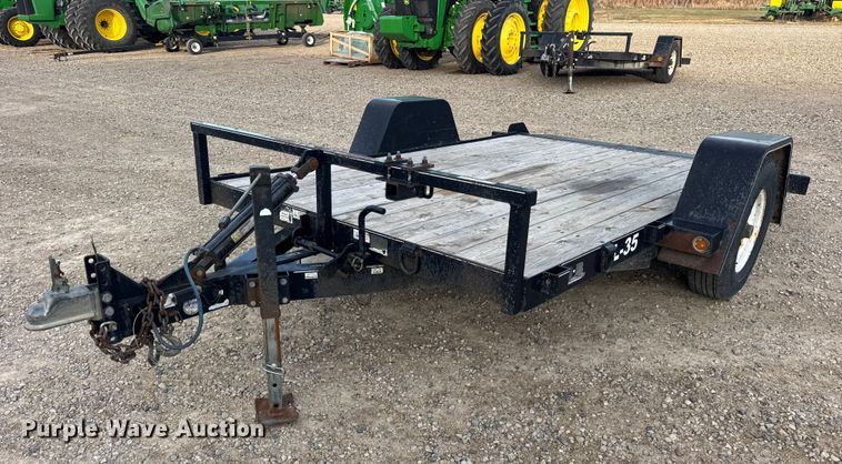 2015 B-B TRAILER tilt deck equipment trailer - ER0253