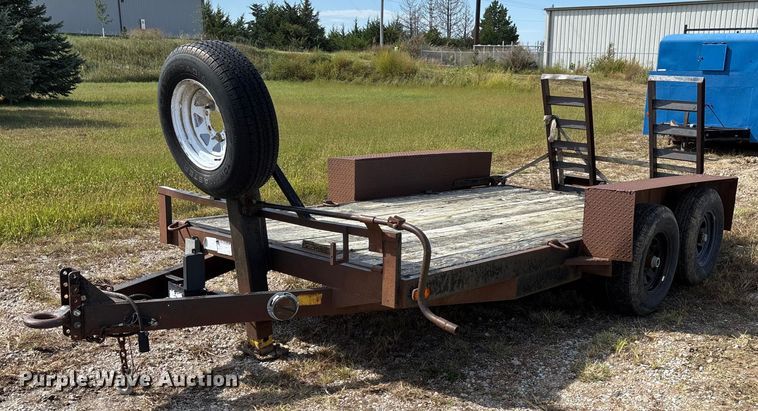 1997 MAC-LANDER Flatbed equipment trailer - ET4657