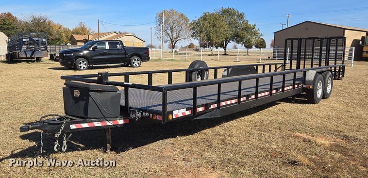 2012 Lamar Trailers INC. UT10K equipment trailer - ET5246
