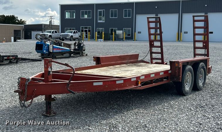2017 Belshe WB14 equipment trailer - ET6581