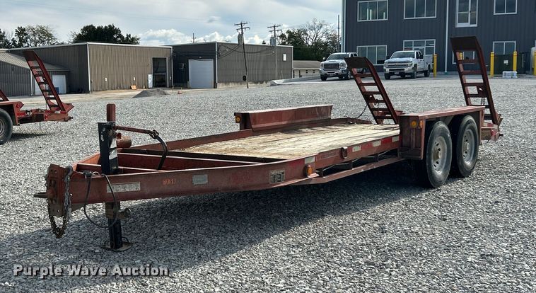 2007 Belshe WB14 equipment trailer - ET6582