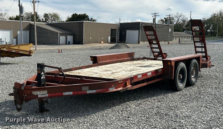 2007 Belshe WB14 equipment trailer - ET6583