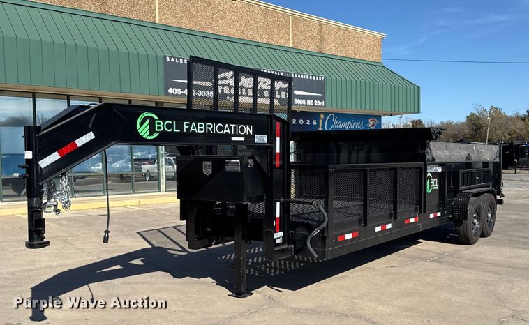 2024 BCL Fabrication landscape dump trailer - EU5393