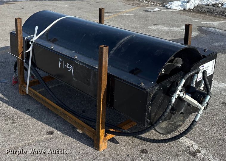 GIYI VR 59 skid steer vibratory roller - FG1526