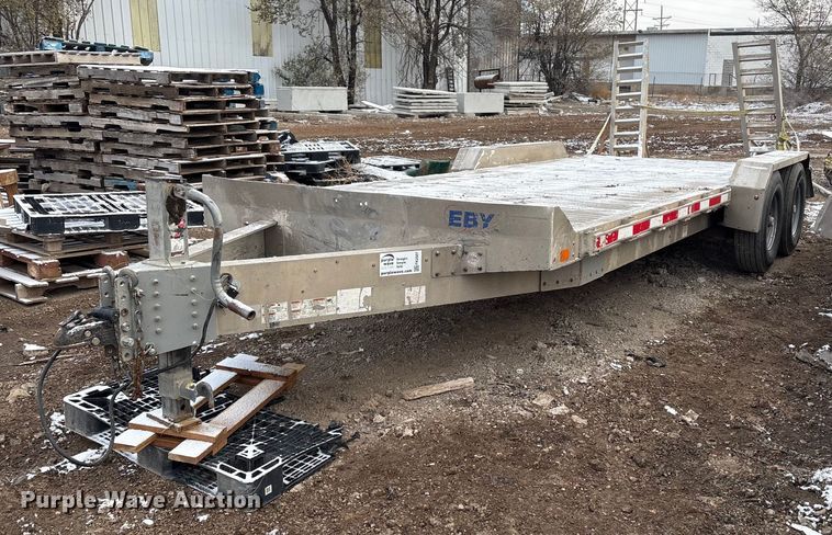 2018 M.H. EBY equipment trailer - FK2507