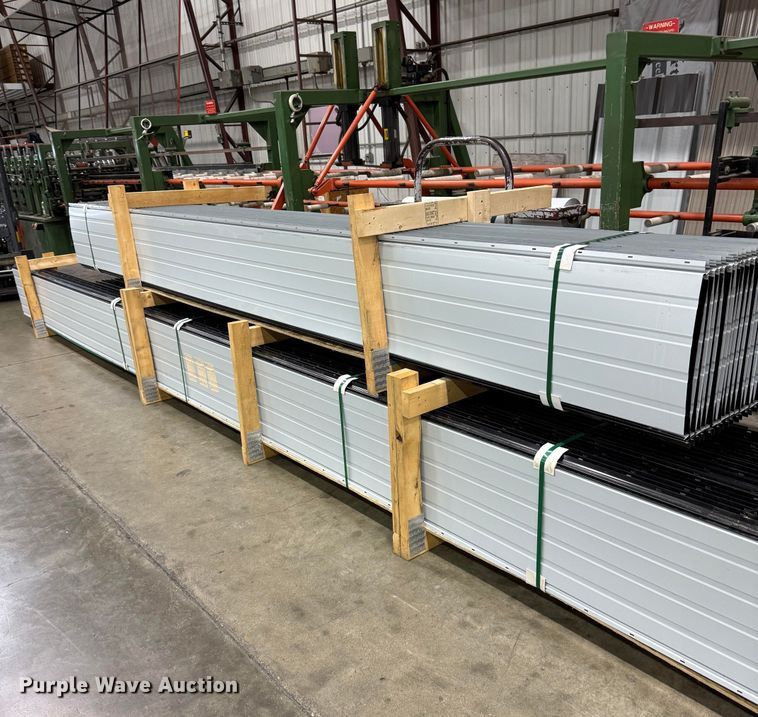 (143) sheets of metal siding/roofing - NB9546