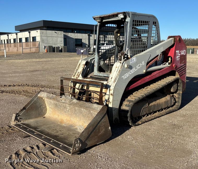 2008 Takeuchi TL140 tracked skid steer loader - DK0130
