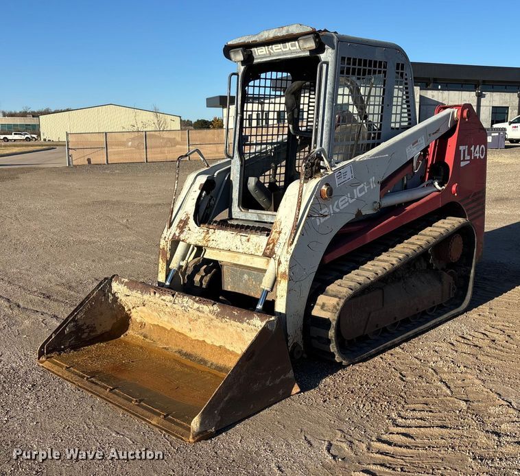 2007 Takeuchi TL140 tracked skid steer loader - DK0131