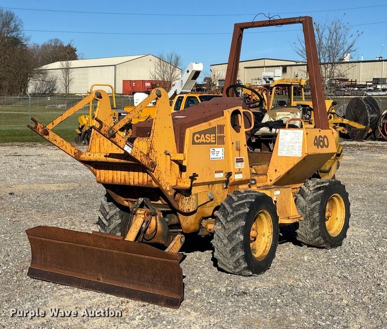 1994 Case 460 cable plow - DU1420