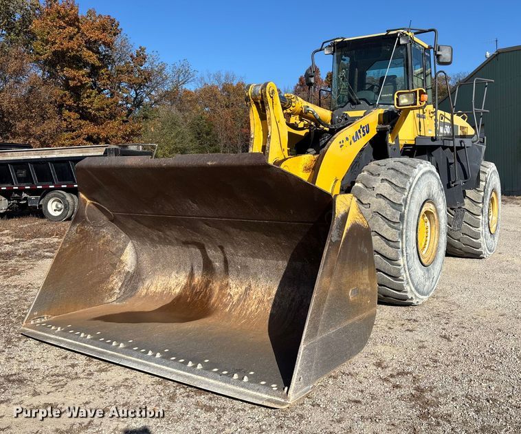 2007 Komatsu WA500 wheel loader - DW7277