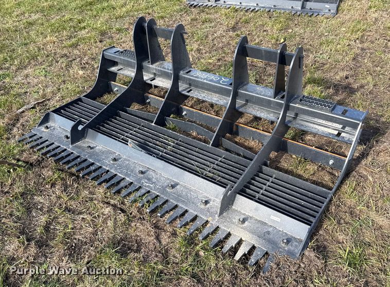 2025 Wolverine LL-12-78W skid steer rock bucket - DY8406