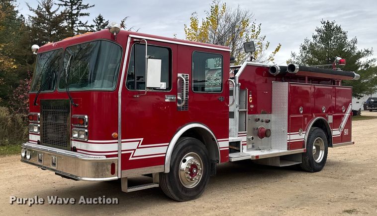 1995 Spartan fire truck - EA2013