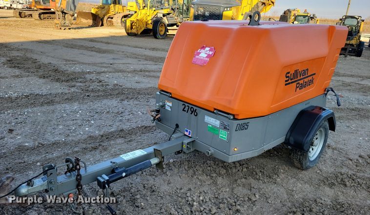 2022 Sullivan Palatek D185PKR air compressor - EA2751