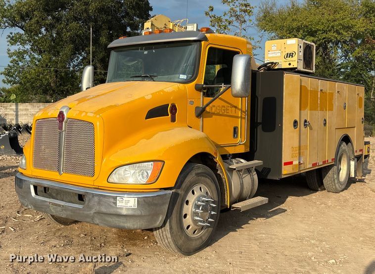 2012 Kenworth T370 utility / service truck - EA6985