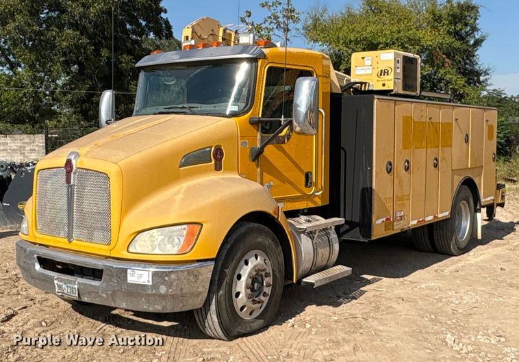 2012 Kenworth T370 utility / service truck - EA6986