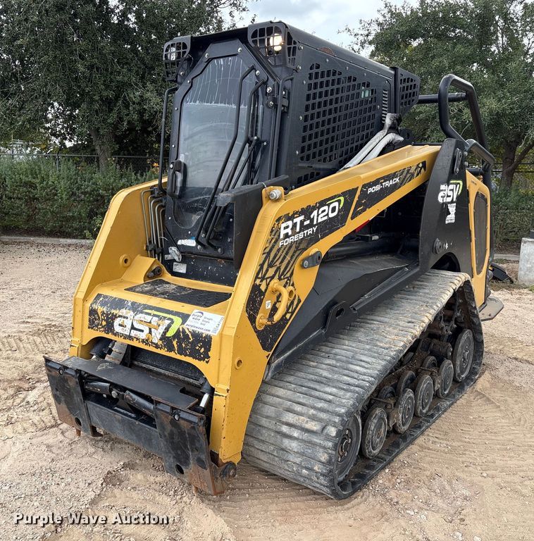 2018 ASV RT120F tracked skid steer loader - EA7102