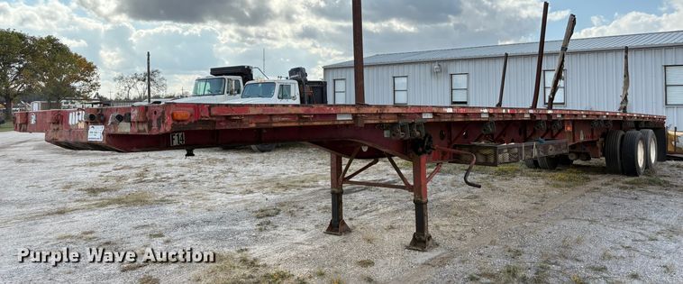 1996 Transcraft TL2000 S2 flatbed trailer - EA7108