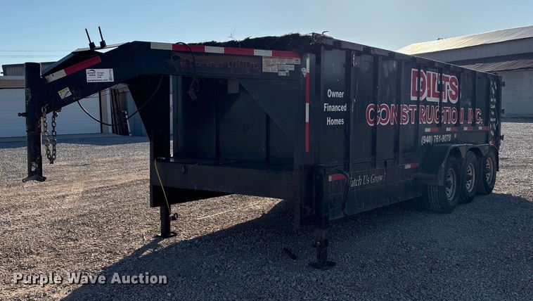 2018 Texas Pride DT72021KBP dump trailer - EA7754