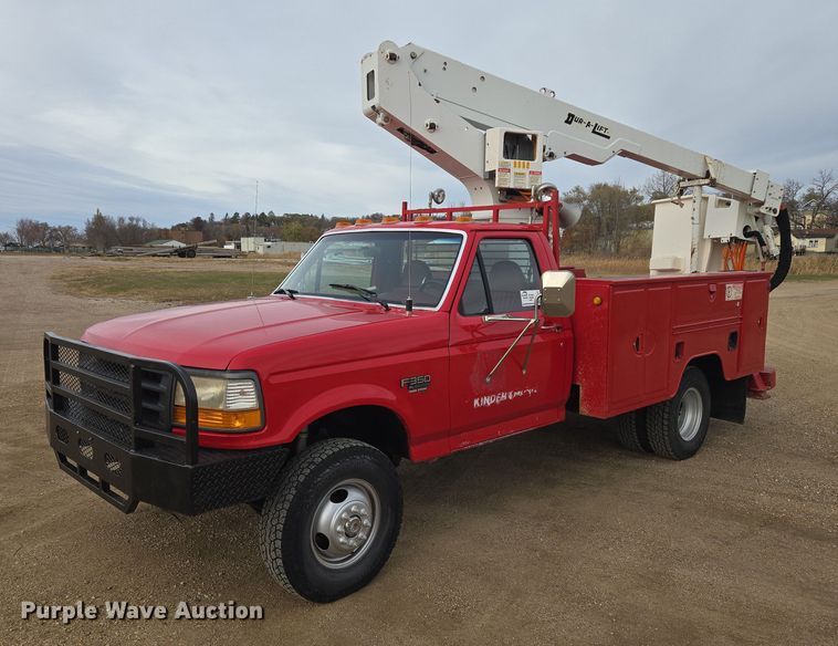 1996 Ford F350 XL bucket truck - EB1161