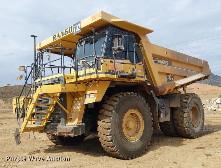 2015 Komatsu KHD605-7E0 haul truck - EC1225