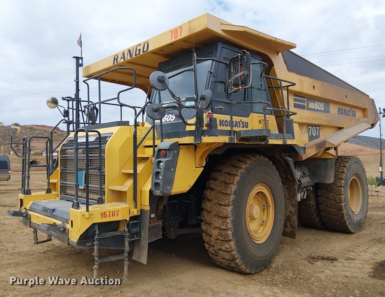 2017 Komatsu HD605-8 haul truck - EC1226