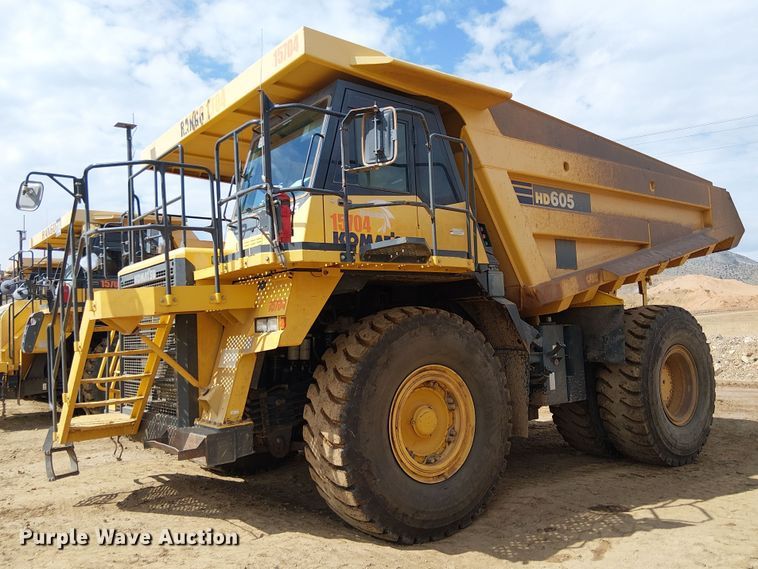 Komatsu Off Road Haul Trucks For Sale | Purple Wave Auction