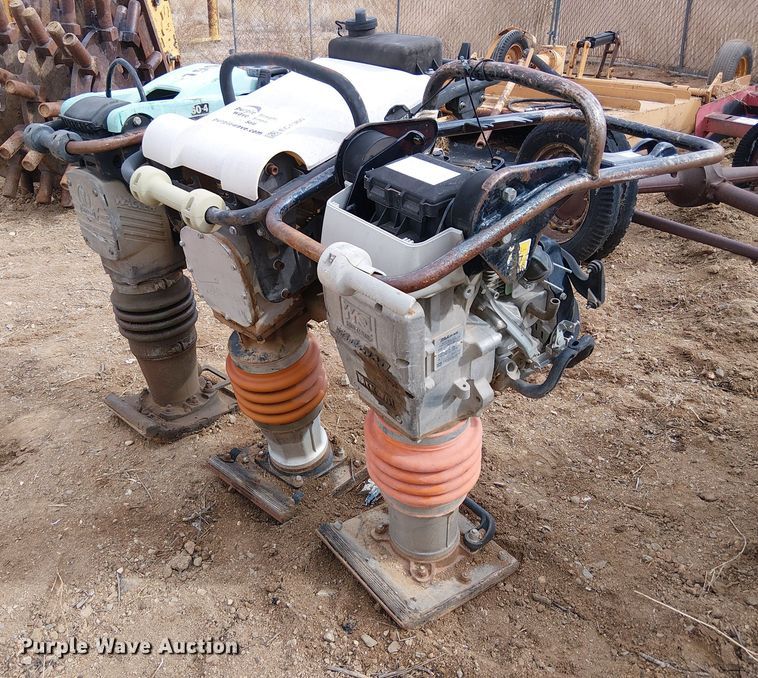 (3) plate compactors - EC1360