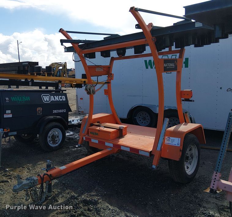 2019 National Signal Aero light arrow board trailer - EC1370