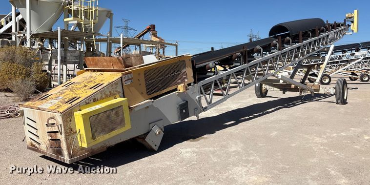 2017 TCI 30 X 60 RDS radial stacking conveyor - EC8100