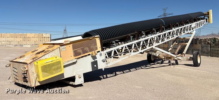 2017 TCI 30 X 60 RDS radial stacking conveyor - EC8101
