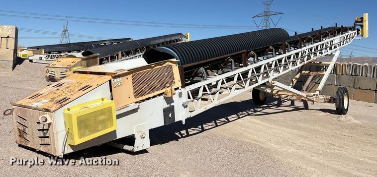 2017 TCI 30 X 60 RDS radial stacking conveyor - EC8102