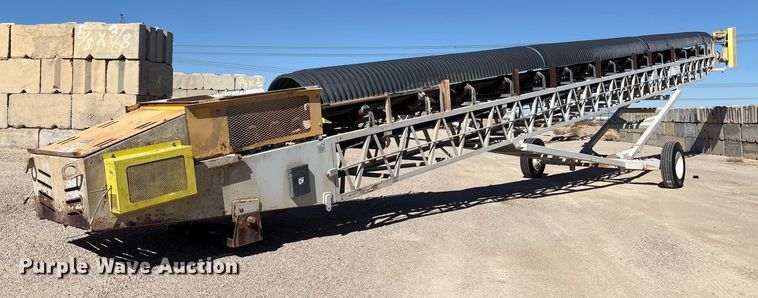 2017 TCI 30 X 70 RDS radial stacking conveyor - EC8103