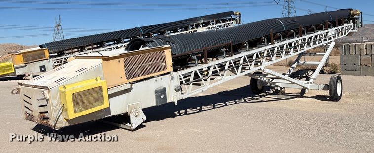 2017 TCI 30 X 60 RDS radial stacking conveyor - EC8104