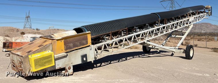 2017 TCI 30 X 60 RDS radial stacking conveyor - EC8105