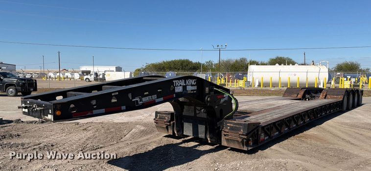 2013 Trail King TK110HDG lowboy equipment trailer - ED4993