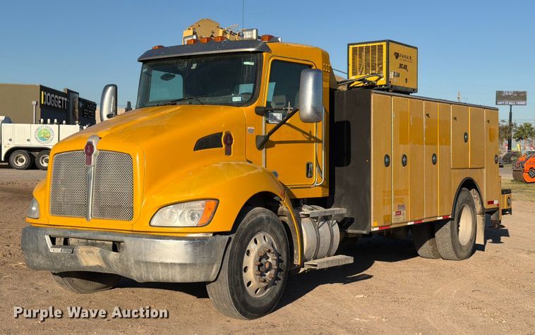 2012 Kenworth T370 utility / service truck - ED4995