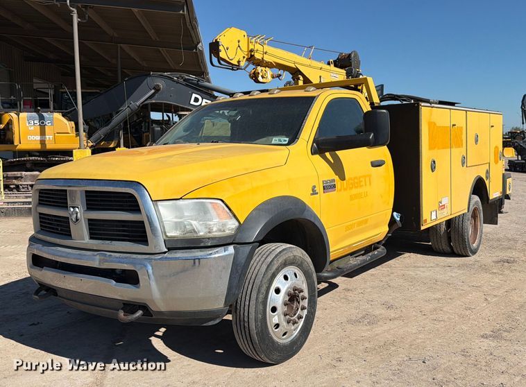 2012 Dodge Ram 5500 utility / service truck - ED4996
