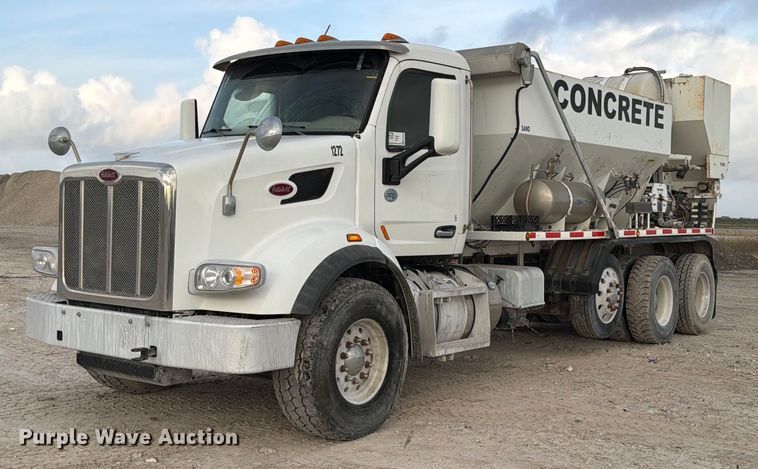 2021 Peterbilt 567 volumetric concrete mixer truck - ED5020